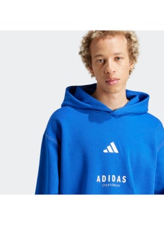 Adidas All Szn Fleece Graphic Hoodie  - Image 3