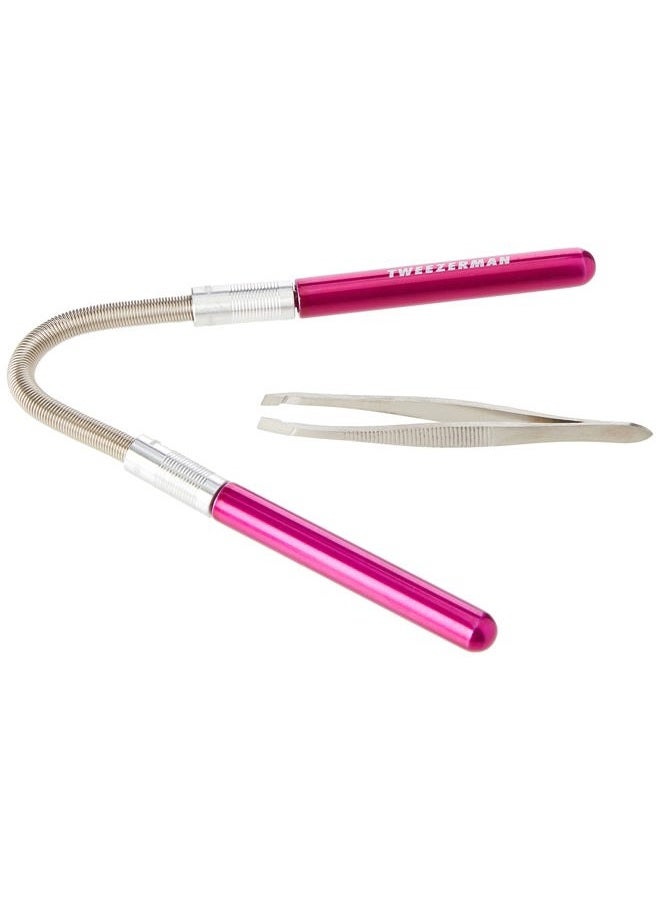 Tweezerman Smooth Finish Facial Hair Remover with Free Tweezerette, Pink - Image 2