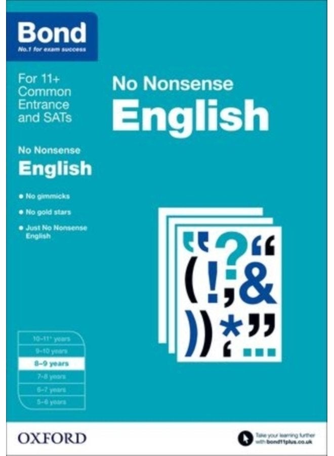 Bond English No Nonsense 8 9 years - Paperback