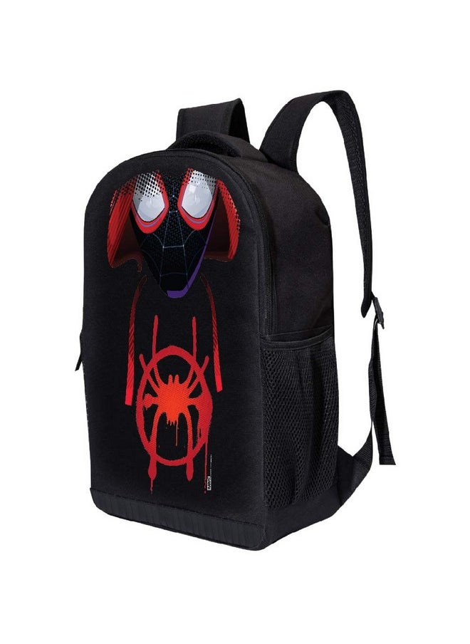 MARVEL Marvel Spiderman Backpack for Boys, Girls, Adults, Men, Women, Teens | Kids Backpack Toddler Backpack | Miles Morales Into the Spiderverse Spidey Spider-Man Backpack Bookbag Mesh Bag for All Ages  - Image 2
