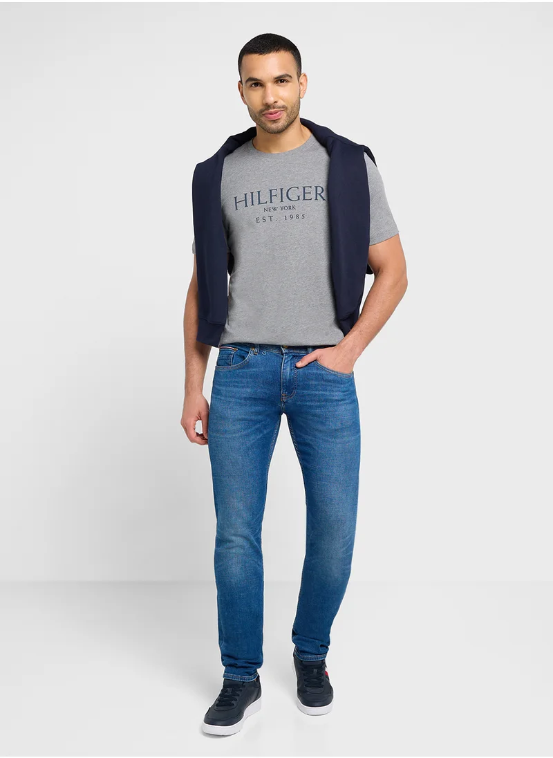 TOMMY HILFIGER Logo Crew Neck T-Shirt