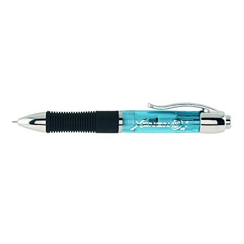ITOYA Xenon Retractable Ballpoint Pen with Rubber Grip, 1.0mm Medium Point, Turquoise (XE-100TQ) - Image 2