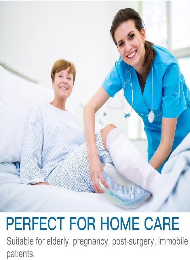 ONEDONE ONEDONE Bed Pan Set with 20 Pack Disposable Liners and Super Absorbent Pads -Heavy Duty Bedpan for Elderly Women and Men  - Image 2
