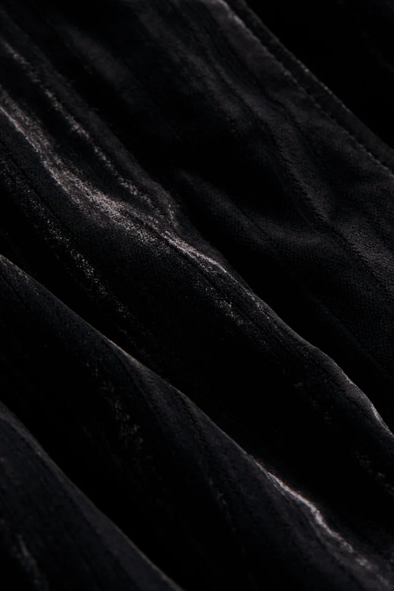 H&M  Balloon-sleeved velour jacket for Women | Best Price UAE