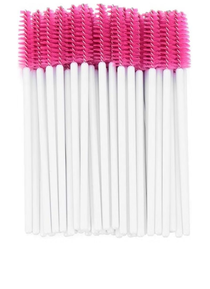 Generic 50pcs Disposable Eyelash Brush Spiral Mascara MultiColor  - Image 1