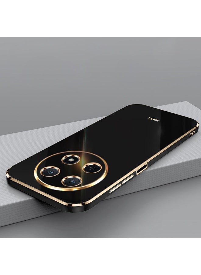 هونور x9c 5G الهاتف المحمول قذيفة ، مطلي الغطاء الخلفي لينة ، محدب كامل حماية الكاميرا ، هونور x9c 5G رقيقة جدا تبو الهاتف المحمول قذيفة ، أسود - Image 4