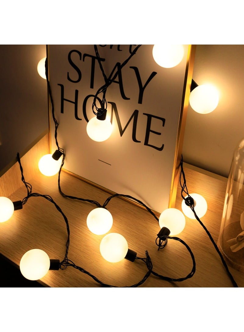 أضواء خرزية خارجية كبيرة مقاومة للماء للتخييم (تعمل ببطاريات AA) - Image 5