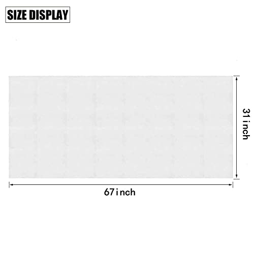 Calitate24 20pcs Disposable Bedsheets Fabric Non-Woven Spa Bed Sheets Massage Beauty Salon Table Cover Sheets Hospital Hotel Multi-Purpose Waterproof Bed Cover 31”x 67” - Image 2