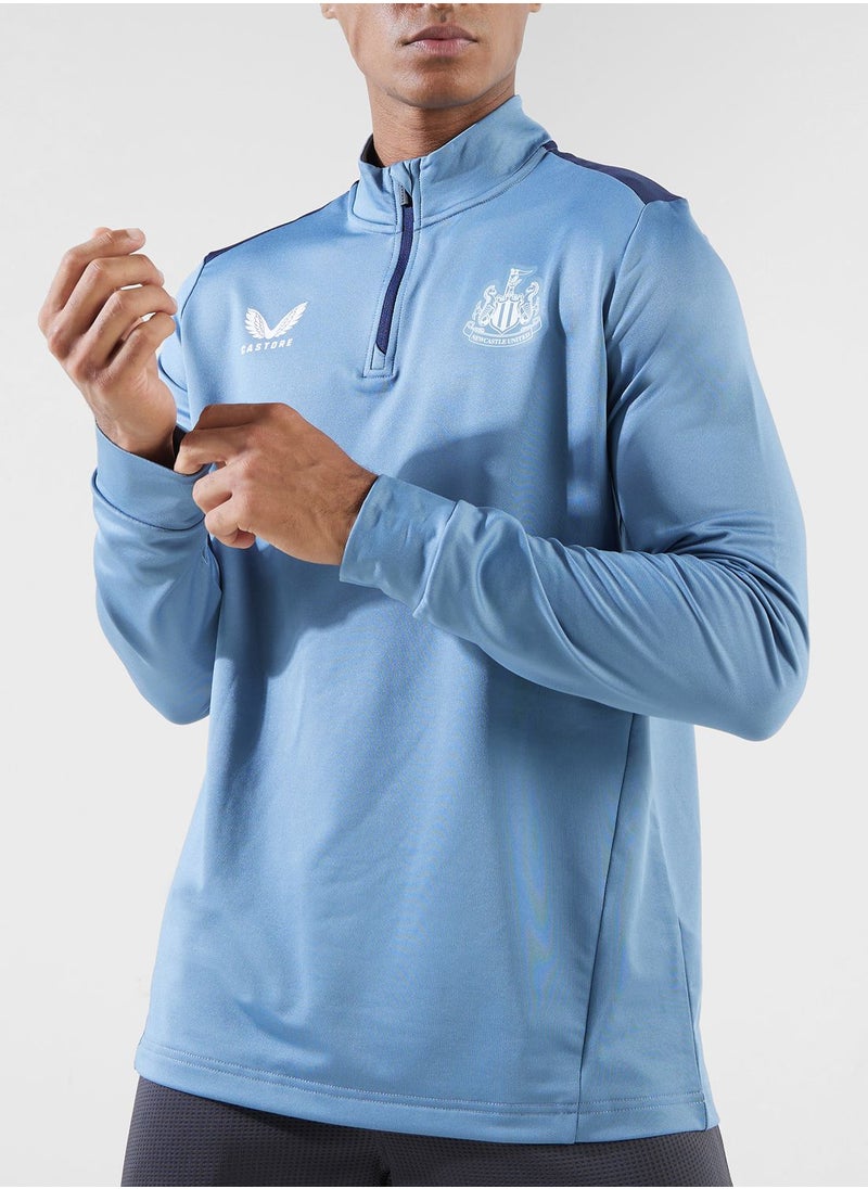 CASTORE - Newcastle United Players 1/4 Zip Midlayer - Image 1