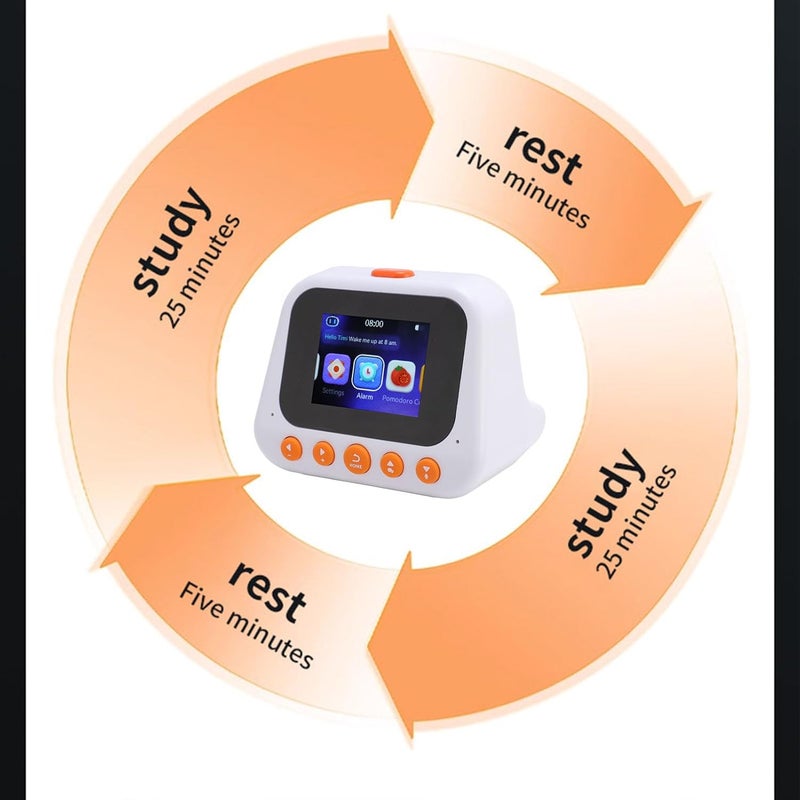 Velaurs AI Intelligent Learning Robot, Smart Voice Assistant for Kids, Time Manager Reminder with Multifunctional Translation, Educational Companion for Boys and Girls Adults - Image 3
