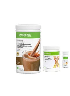 HERBALIFE Herbalife Nutrition Formula 1 Chocolate with Personalized Protein Powder 200 g and Afresh Cinnamon 
