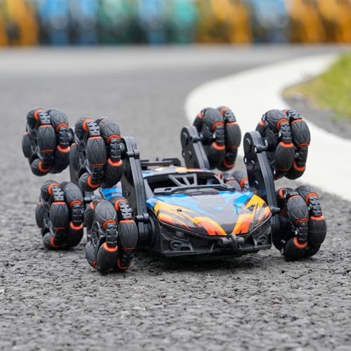 NEXBOX Cool 8 Wheels Hand Controlled rc Stunt Car Toys, Gesture Sensing Remote Control Cars for Boys Age 6 7 8-12 13 14 Year Old, Birthday Gifts Ideas for Kids - Image 2