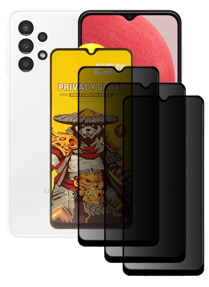 ESD 3 Pieces Tempered Dustproof Glass Screen Protector Compatible For Samsung Galaxy A13 4G - Image 1