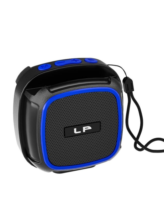 LP-V104 Portable Bluetooth Mini Bass Speaker – Stereo Sound, FM Radio, USB/TF Player & Waterproof Outdoor Music - Image 3