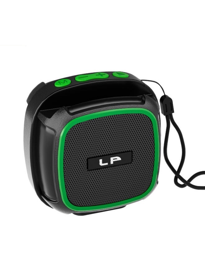 LP-V104 Portable Bluetooth Mini Bass Speaker – Stereo Sound, FM Radio, USB/TF Player & Waterproof Outdoor Music - Image 4