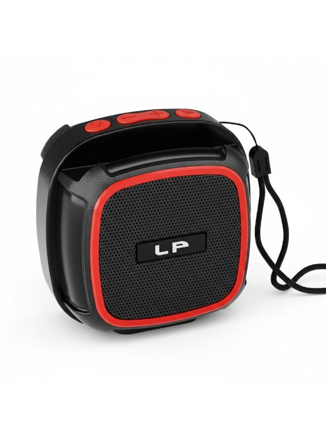 LP-V104 Portable Bluetooth Mini Bass Speaker – Stereo Sound, FM Radio, USB/TF Player & Waterproof Outdoor Music - Image 2