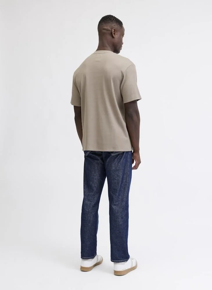 JJ Rebel Casual Regular Fit Crew Neck T-Shirt