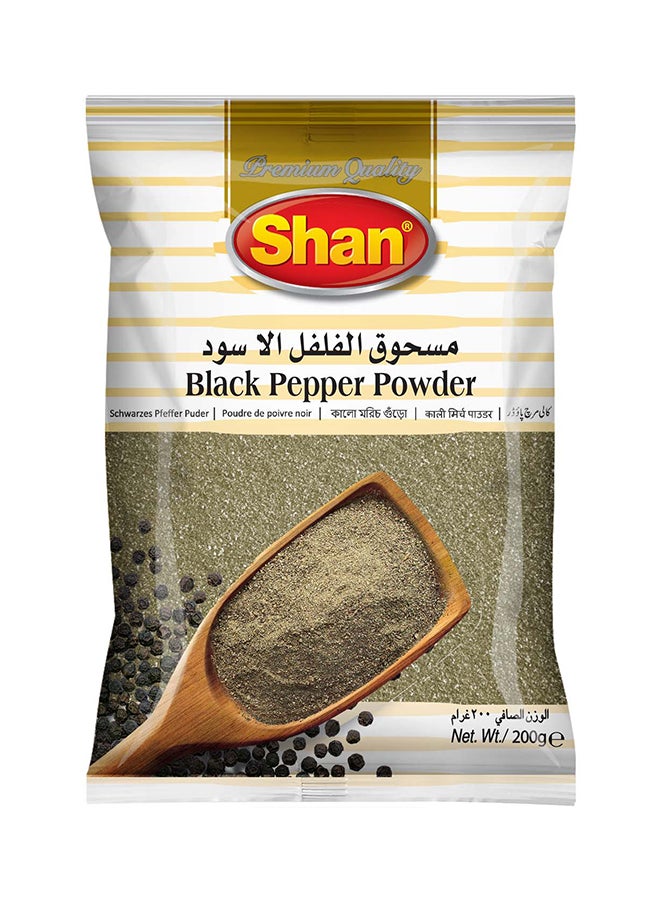 Shan بودرة الفلفل الأسود 200 جرام - Image 1