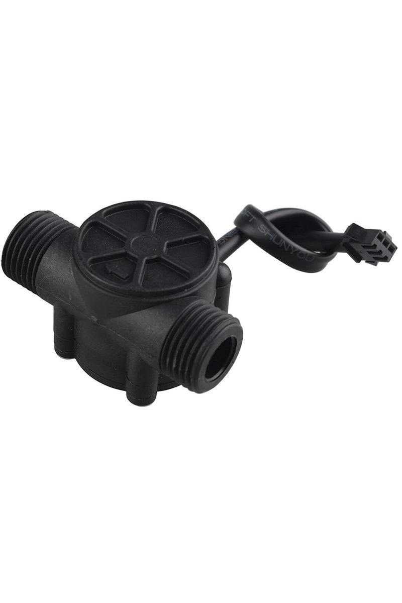 Water Flow Sensor YF-S201, 1-30L/min Detection, Hall Effect Sensor, compatible with Arduino, ESP, Raspberry Pi