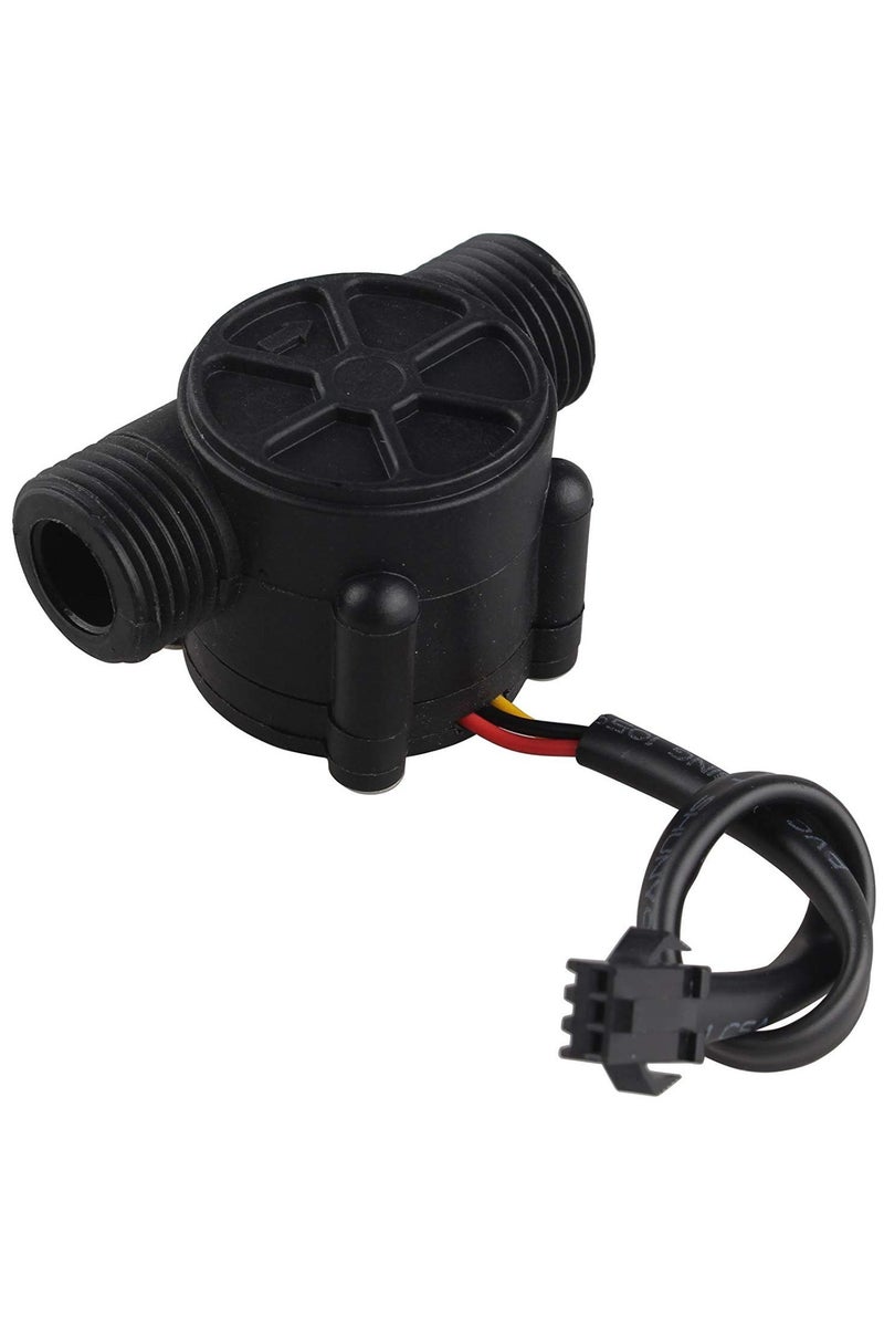 Water Flow Sensor YF-S201, 1-30L/min Detection, Hall Effect Sensor, compatible with Arduino, ESP, Raspberry Pi