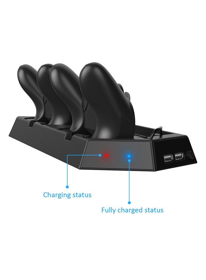 NIBEMINENT Multifunction Cooling Fan With Dual Wired Charging Station For PlayStation 4 (PS4)  - Image 2