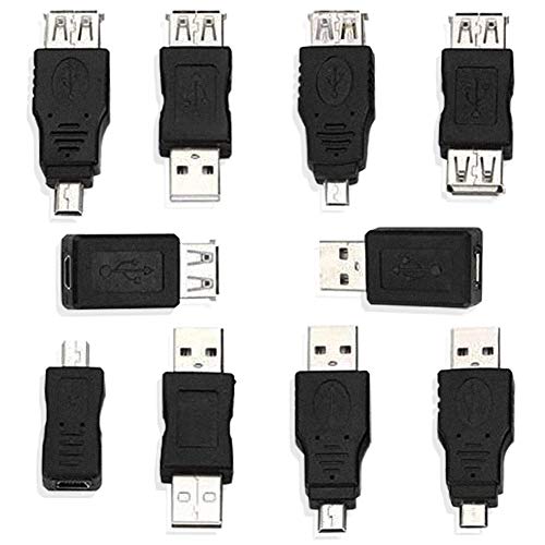 Blacell OTG 5 Pin F/M Mini Changer Adapter Converter USB Male to Female Micro USB - Image 1