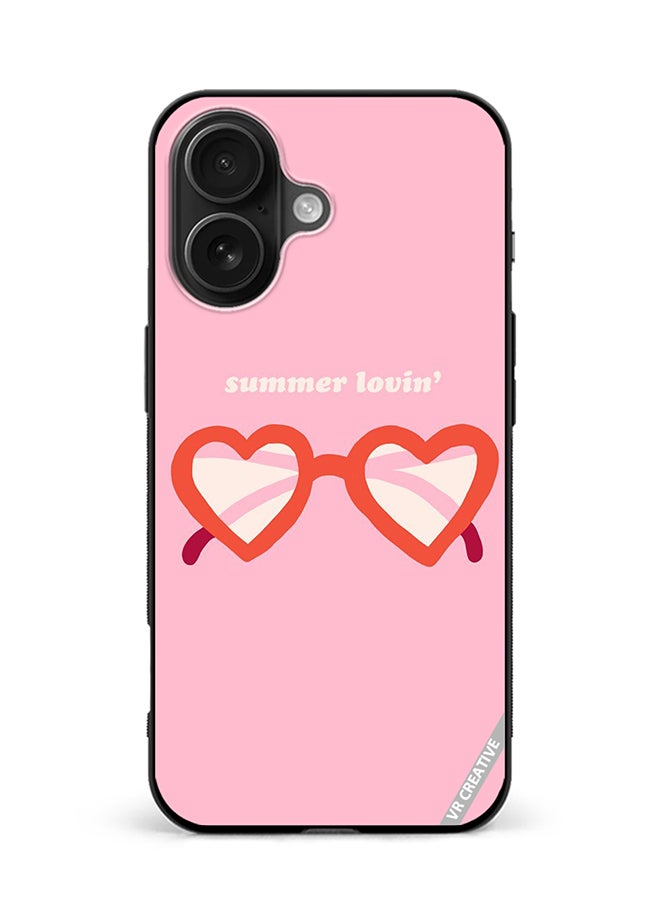VR CREATIVE Protective Case Cover For Apple iPhone 16 Summer Lovin Design Multicolour