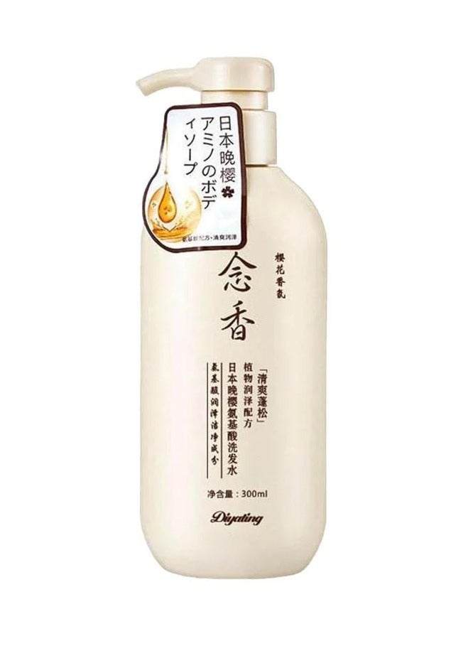 Sakura Japanese Shampoo for Hair Growth, Hair Loss Prevention, and Dandruff Removal 300ml - Image 3
