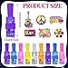 Oitnlaughter 36Pcs 1960s Retro LED Finger Lights Groovy Party Favors Glow in the Dark Light Up Finger Lights Back to 60s Themed Bulk for Birthday Party Goodie Bag Stuffer Birthday Gifts Prize - Image 4
