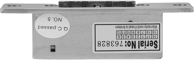Ashata Electric Strike Lock, Adjustable Narrow-Type Electric Strike Double Unlock Mode Access Control Lock for Office Building/Stainless Steel Doors/Wooden Doors/Fireproof Exit Doors - Image 4
