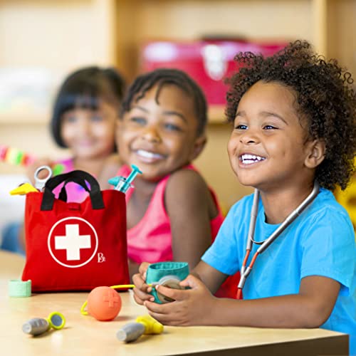 B. Toys B toys Mini Doctor Care Kit with Realistic Tools for Toddlers Kids Educational Toys for Role Play Imaginative Play Includes Medical Bag Accessories 18 Months - Image 5