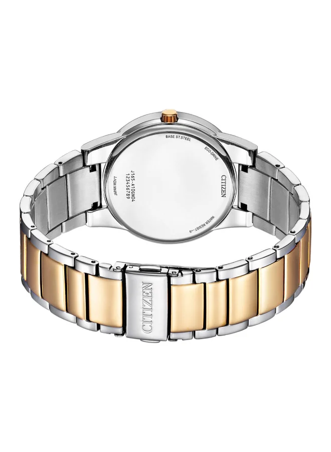 CITIZEN Men's Stainless Steel with Two-Tone Rose Gold Plating Strap ECO-DRIVE  Watch AU1064-85X - 40 mm