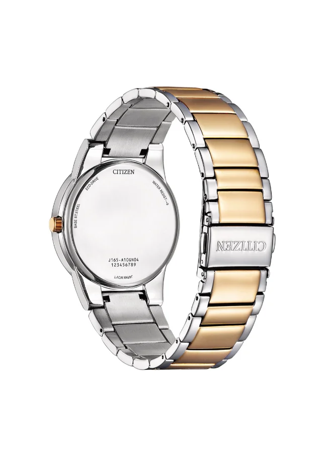 CITIZEN Men's Analog Round Shape Stainless Steel Wrist Watch AU1064-85X - 40 Mm