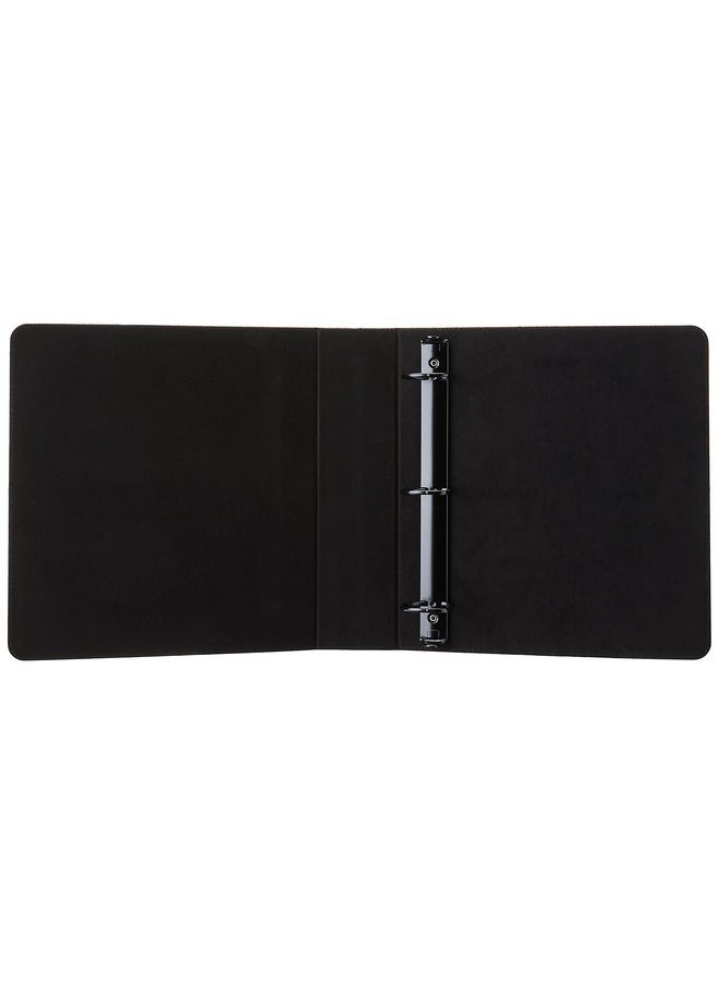 BCW - Bcw 3" Premium Album Basketball Collectors Edition Heavyduty Black Powder Coated Can Hold Up To 90 Bcw 9Pocket Pages With Trading Cards - Image 1