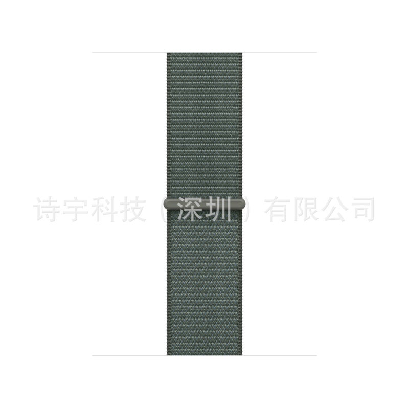 For Apple Apple Iwatch6789Se Nylon S10 Loop Ultra2 Sports Woven Watch Band Factory - Image 1