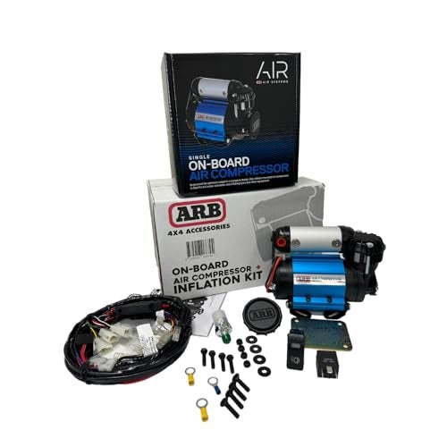 ARB Inflation Kit Air Compressor and Orange Air Hose Pump Up Kit with Quick Fitting Bundle On Board System CKMA12 and 171302 Part Numbers in a New Air Systems Printed Box Compressor Inflation Kit - Image 3