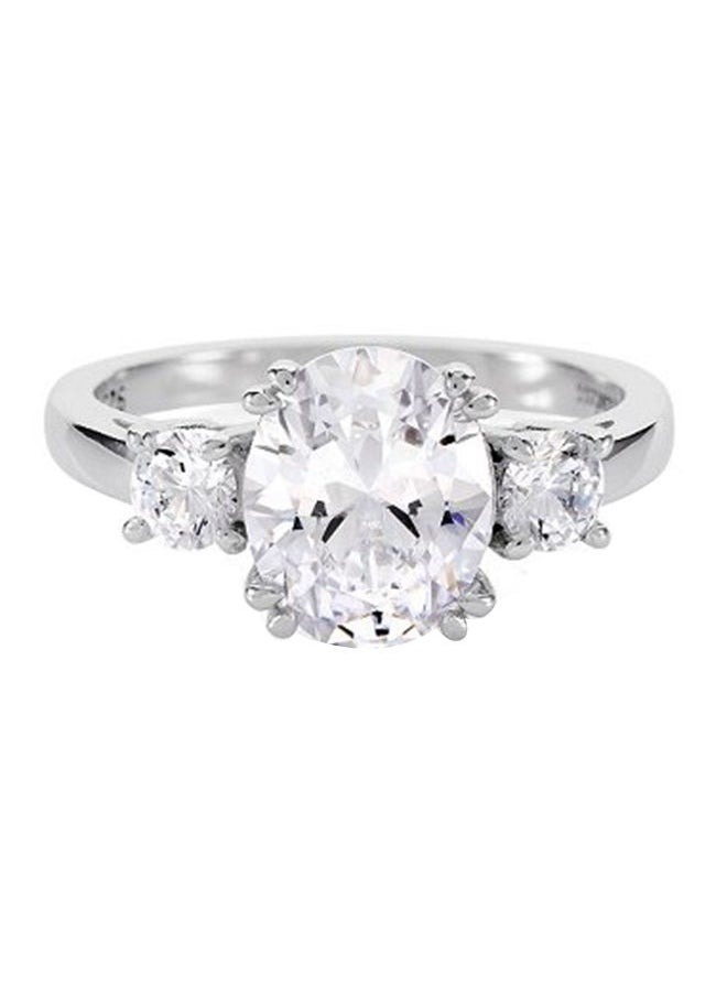 BUCKLEY LONDON The Flawless Collection - Oval Trinity Ring  - Image 1