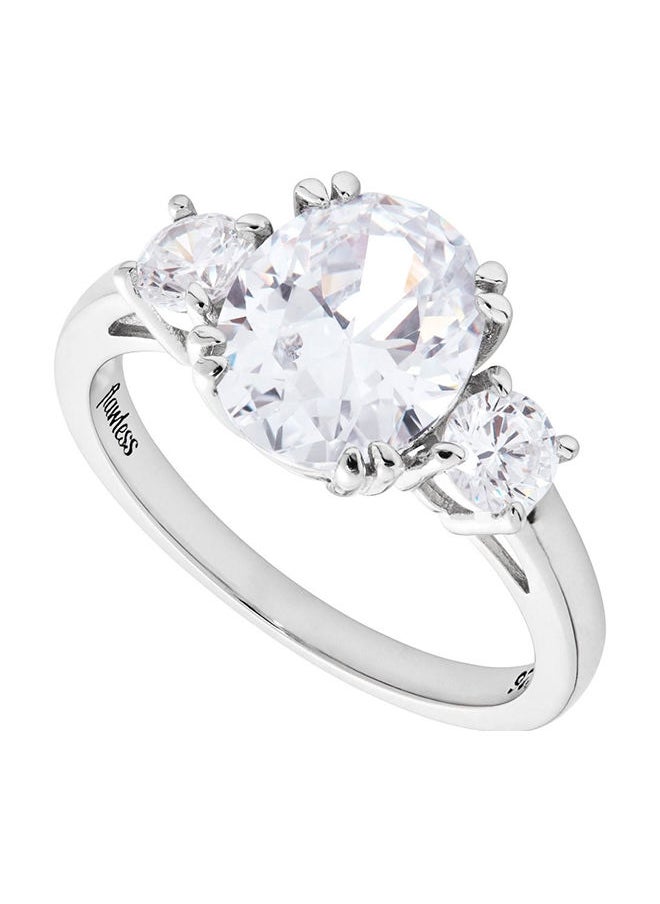 BUCKLEY LONDON The Flawless Collection - Oval Trinity Ring  - Image 2