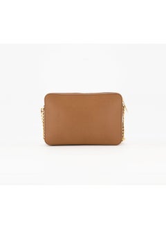 Michael Kors Women Leather Crossbody Bag, Luggage  - Image 2