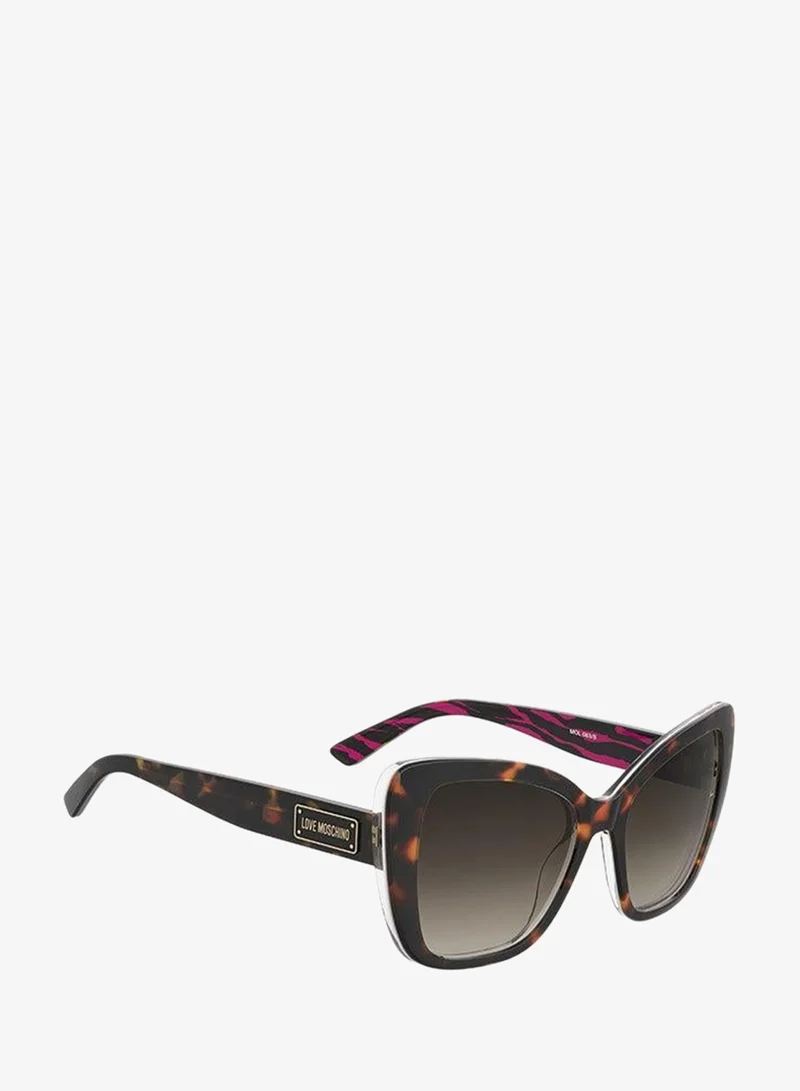 Love Moschino Rectangular Moschino Love Sunglasses Frames