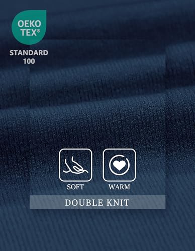 PULI Womens Large Cross Front Poncho Sweater Wrap Topper Knitted Elegant Shawls Cape for Fall Winter Dark Slate Blue - Image 3