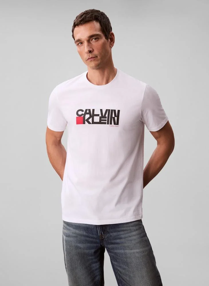 Calvin Klein Jeans 30S Graphic Crew Neck T-Shirt