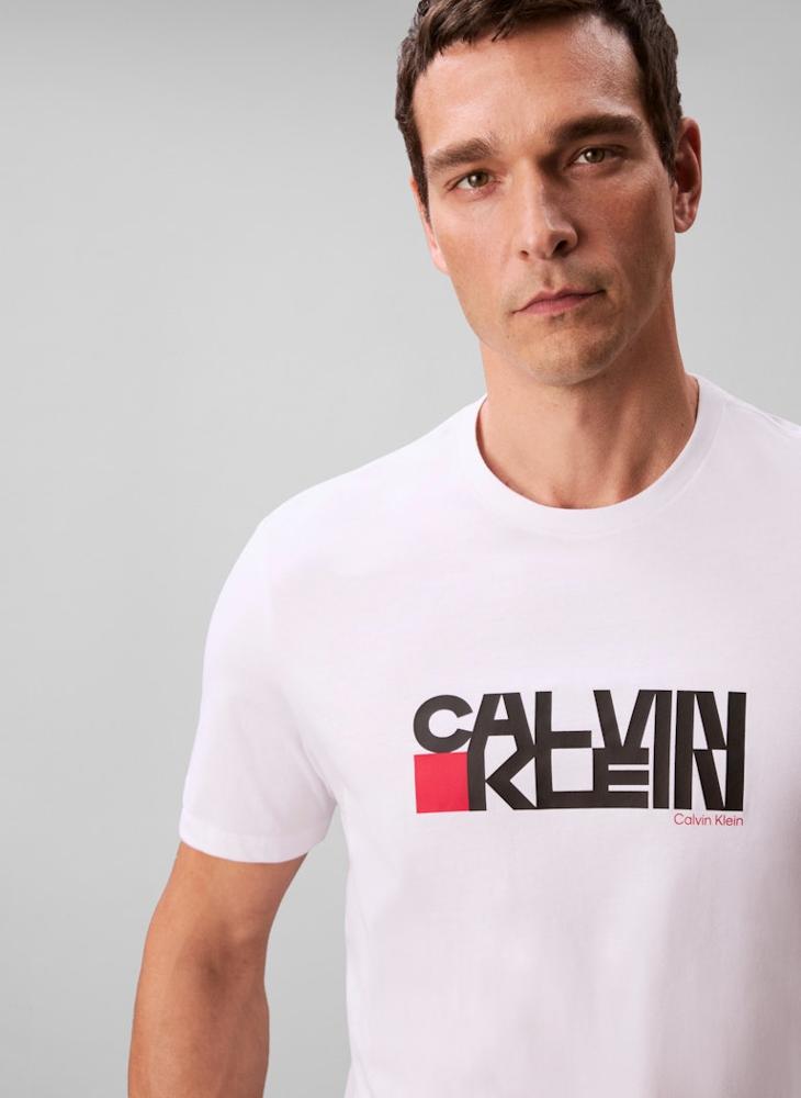 Calvin Klein Jeans 30S Graphic Crew Neck T-Shirt - Image 4