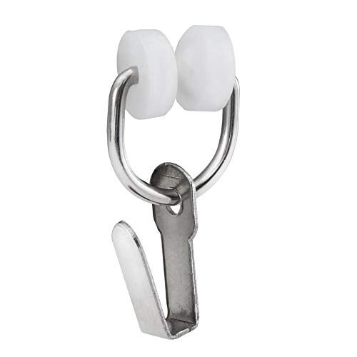 RecPro خطاف حامل العجلات النايلون من ريك برو لستارة قضيب I Beam (20) - Image 5