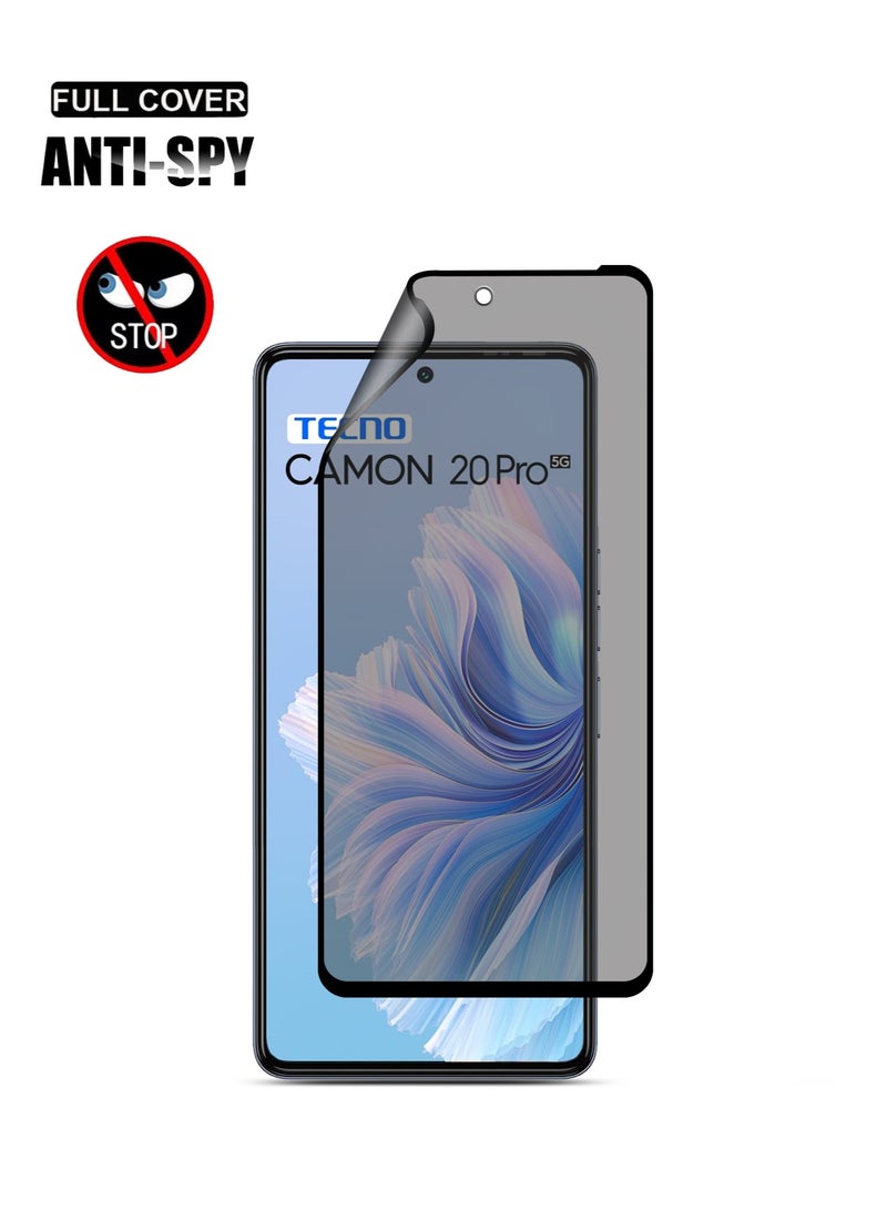Techie 9D Matte Ceramic Screen Protector Film for Tecno Camon 20 / Tecno Camon 20 Pro 5G – Smooth Feel Anti Fingerprint Bubble Free - Image 2