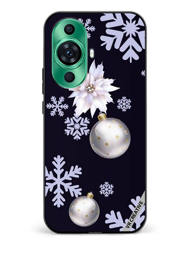 VR CREATIVE Protective Case Cover For Huawei nova 11 Pro Winter Snow Art Design Multicolour - Image 1