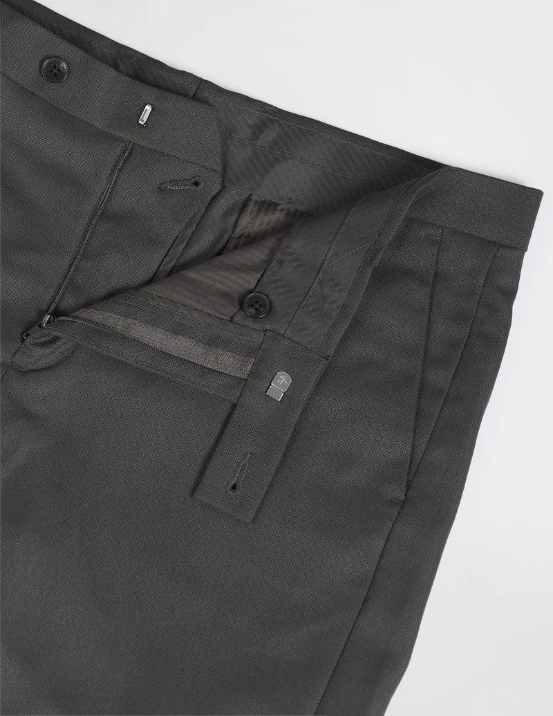 Arrow  Hudson Tailored Fit Formal Trousers for Men | Best Price UAE