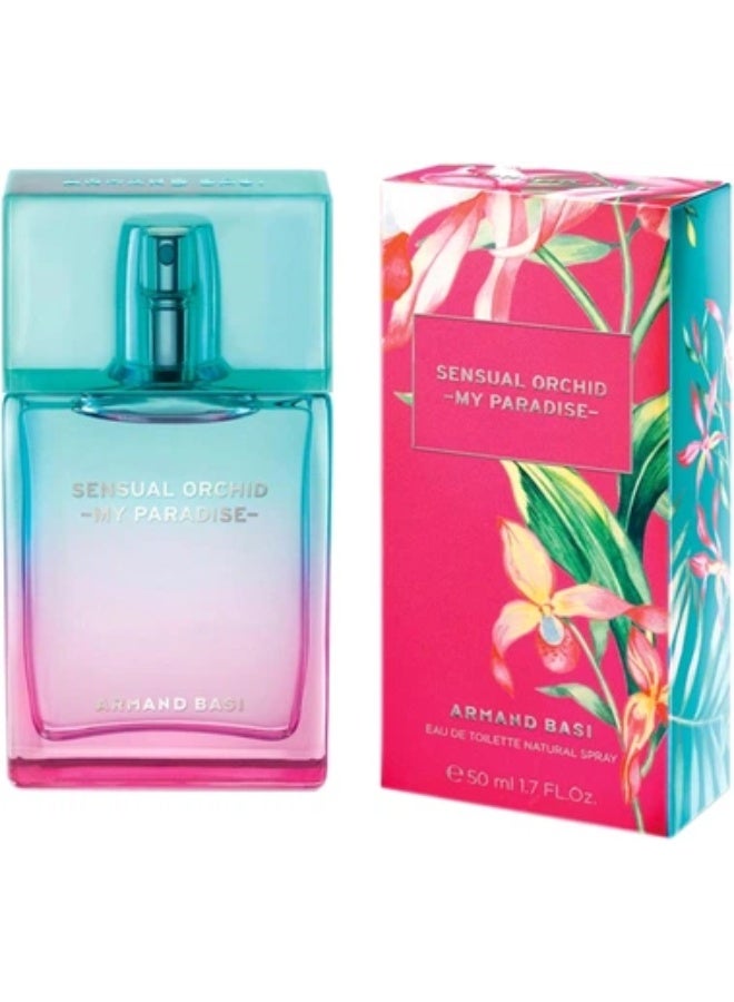 عطر سينشوال أوركيد ماي بارادايس أو دو تواليت 50 مل للنساء