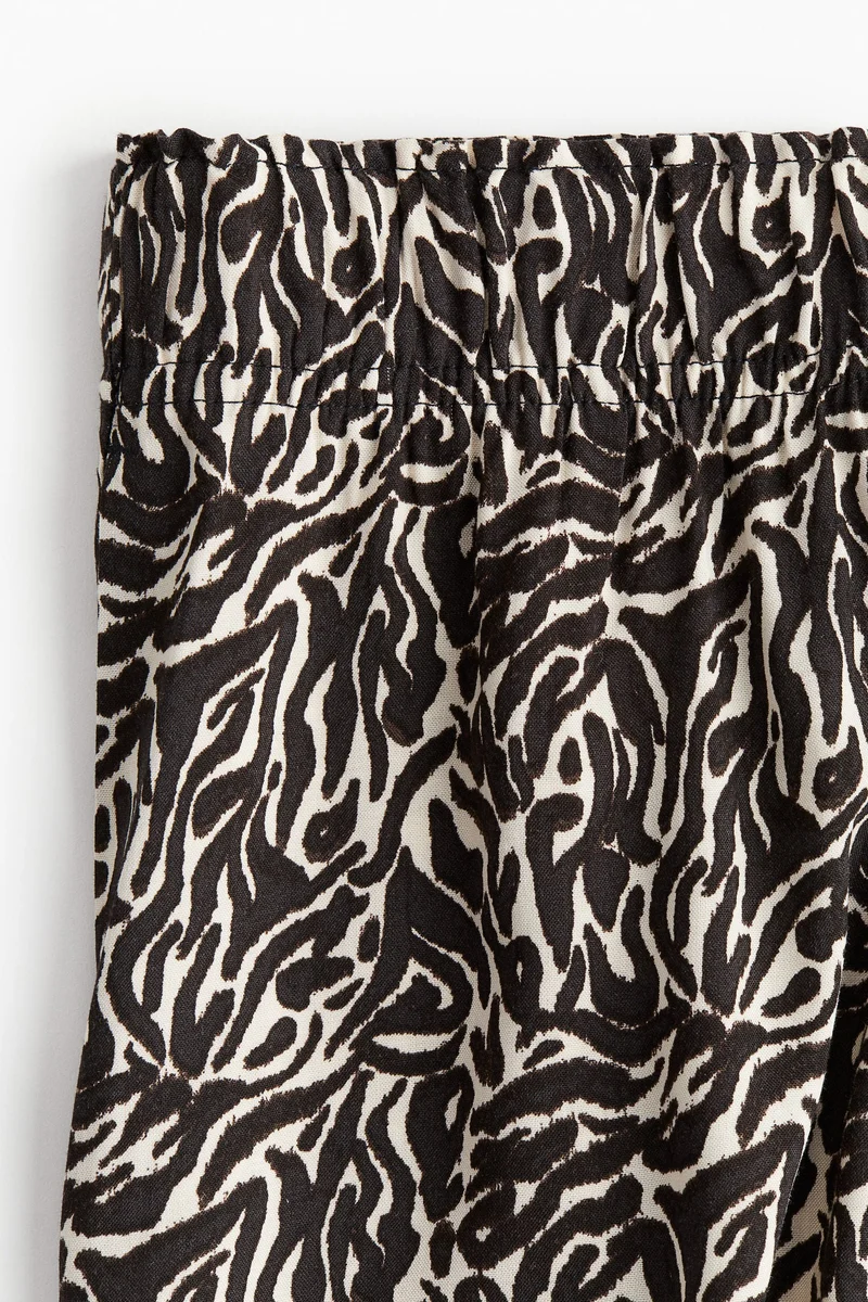 H&M Cropped pull-on trousers