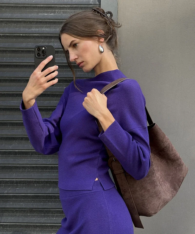 Ipekyol Asymmetric Knit Sweater